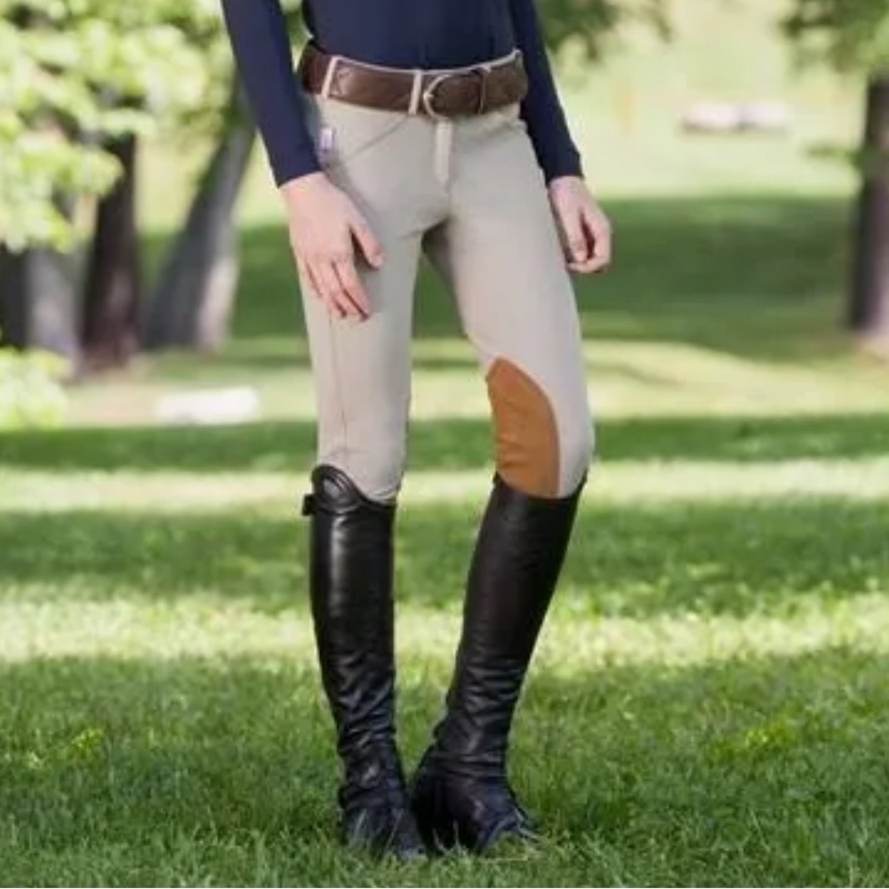 Tailored Sportsman Girls English Riding Breeches Size 12 Made in USA